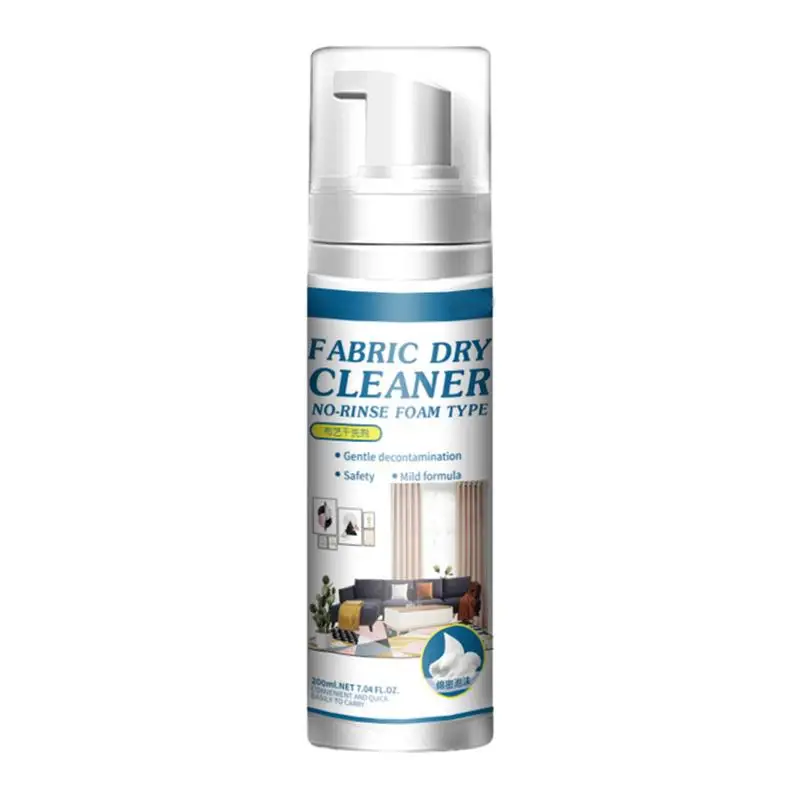 Fabric Spray Cleaner Powerful Stain And Dirt Eliminator For Upholstery And Fabric 200ml Household Multifunctional Cleaning Foam fabric sofa cleaner carpet cleaner