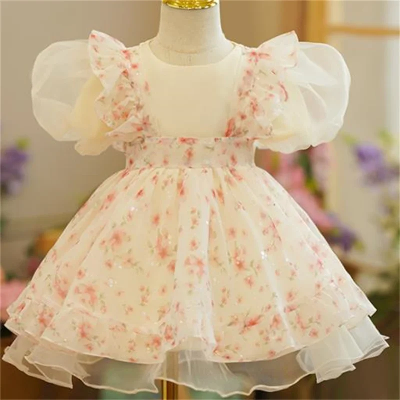 girls-dress-summer-new-baby-girl-flower-printed-dress-party-stitching-children's-princess-dress