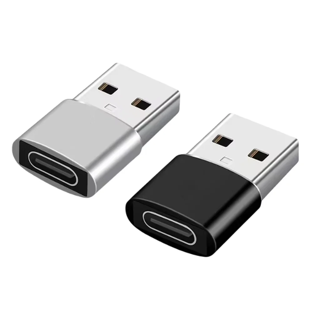 2Pcs USB To Type C OTG Adapter USB USB-C Male To Micro USB Type-c Female Converter For Macbook Samsung S20 USBC OTG Connector