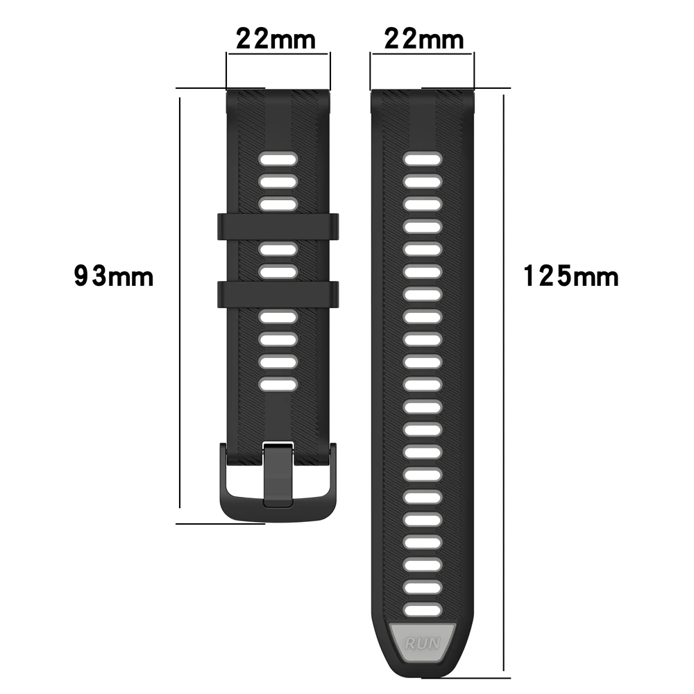Premium Sport Silicone Watch Strap - Versatile Design