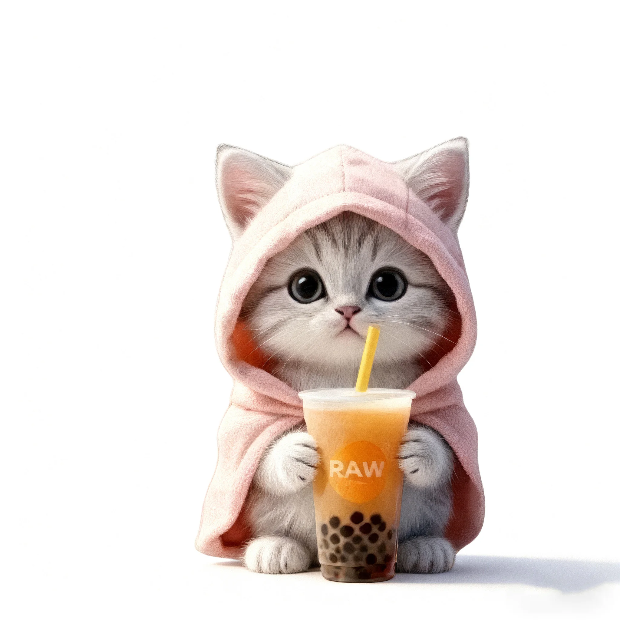 1PC Hooded Kitten Car Air Vent Clip Decoration, Acrylic Aromatherapy Accessory