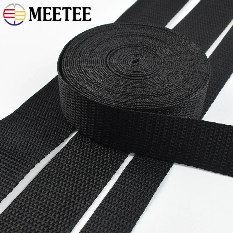 2-10M 20-50mm Nylon Webbing Bag Shoulder Strap To The Meter Belt Ribbon Decoration Binding Band Sewing Accessories