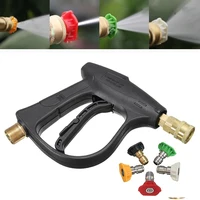 Car High Pressure Water Gun Cleaner Soap Foam Spray Sprayer Nozzles Quick Release Car Wash Accessories 14MM M22 Socket 1/4" 1