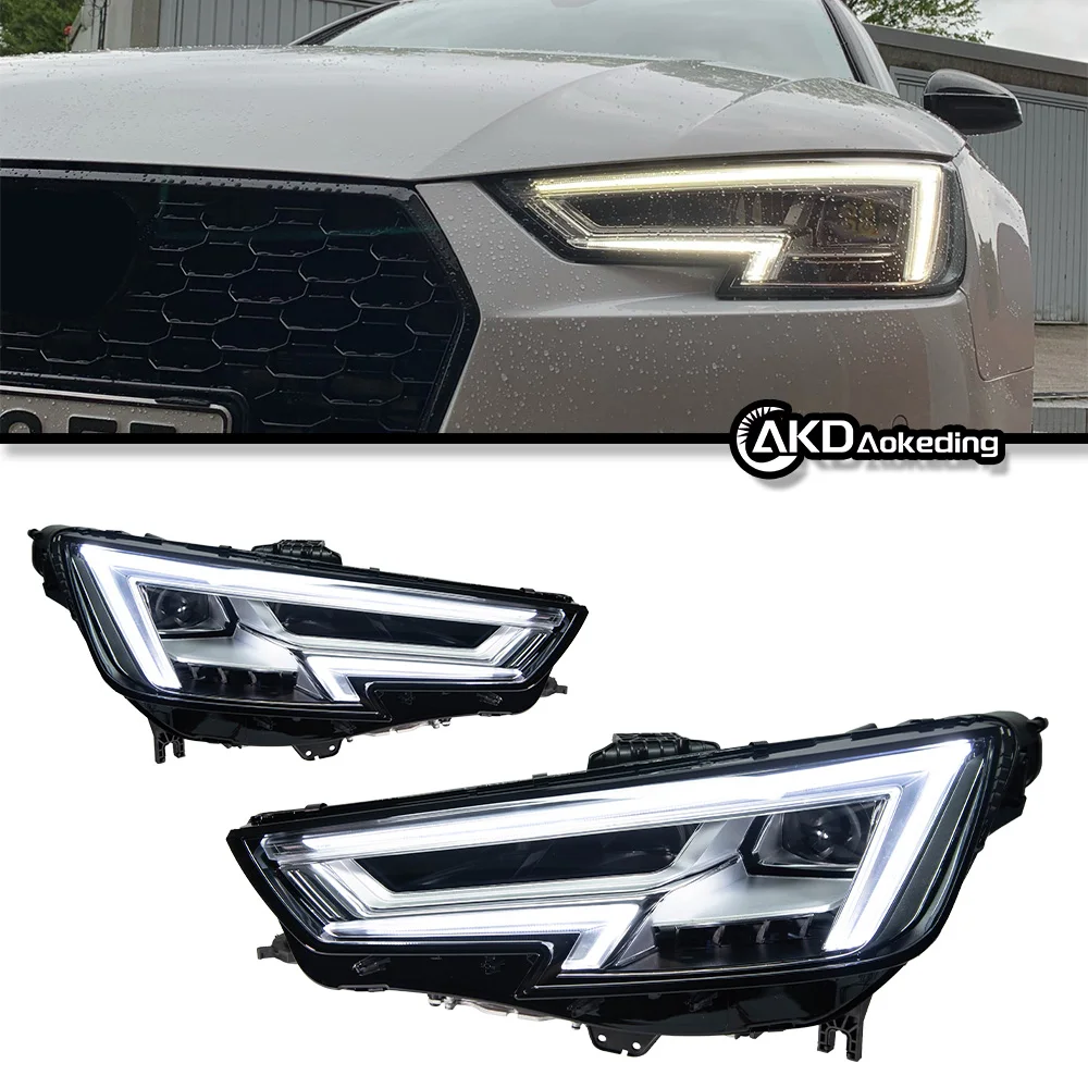 アウディA4 8W 純正LED右ヘッドライト