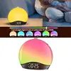 AXYC Modern Digital Clock Wake Up Light Alarm Clock Offering Eye Friendly LED Illumination Type C Input/USB Charger Output 3