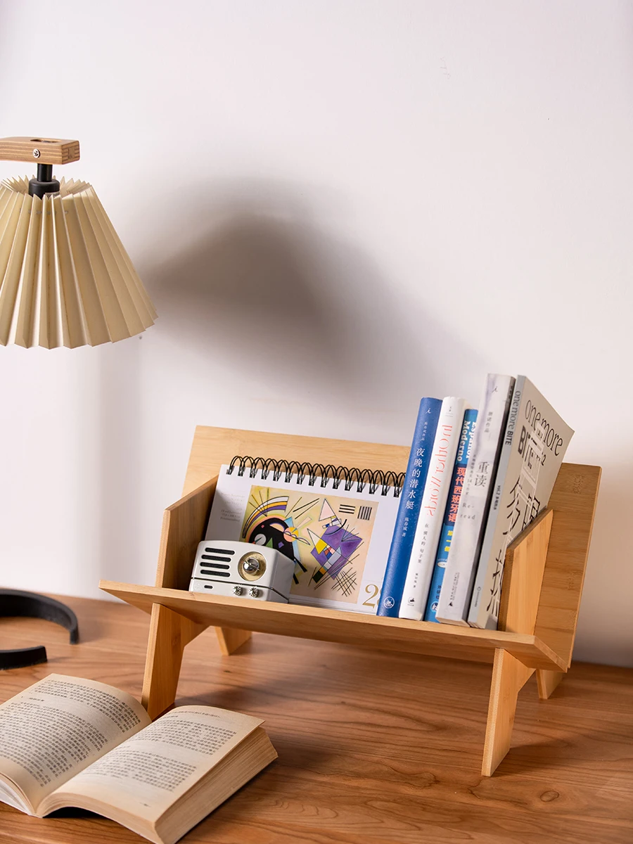 Desk Shelf Simple Bookshelf Combination On The Desk Space Saving Storage Rack For Students