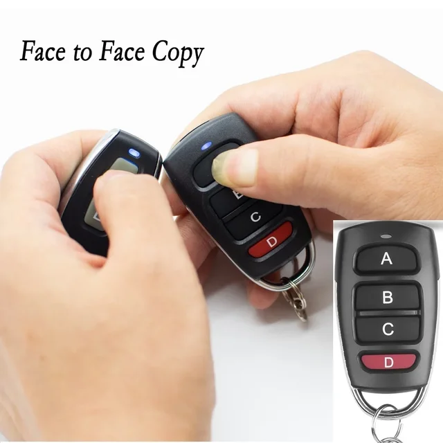 Duplicator 433 Mhz Universal Garage Door Control Remote Control Fixed Learning Code Clone Self-copying Automation For Gates 1