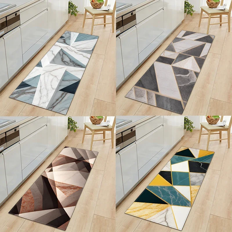 

Kitchen Mat Bedroom Non-slip Floor Entrance Door Corridor Living Room Bathroom Carpet Can Be Customized