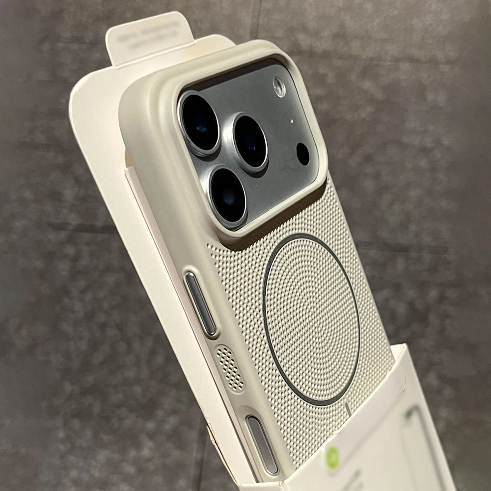 Premium Breathable Cooling Hard Case with Magnetic Charging Cover
