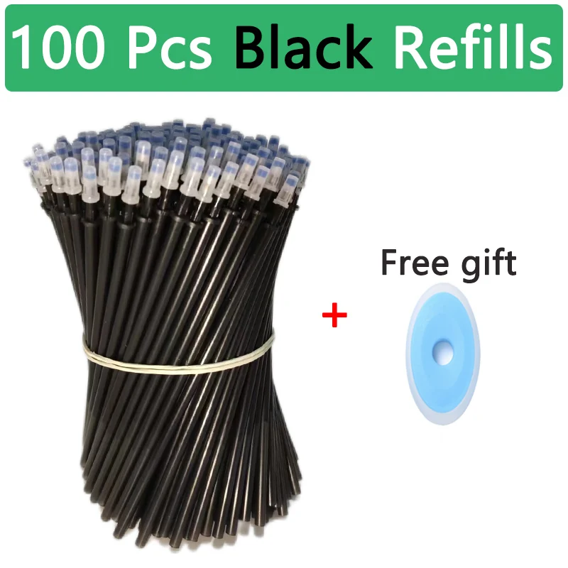 100 Black Refills