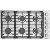 Empava Built-in 36 Cooktop in Stainless Steel with 6 Gas Stove Including Power Burners and Side Control Knobs, 36IN, Silver 1