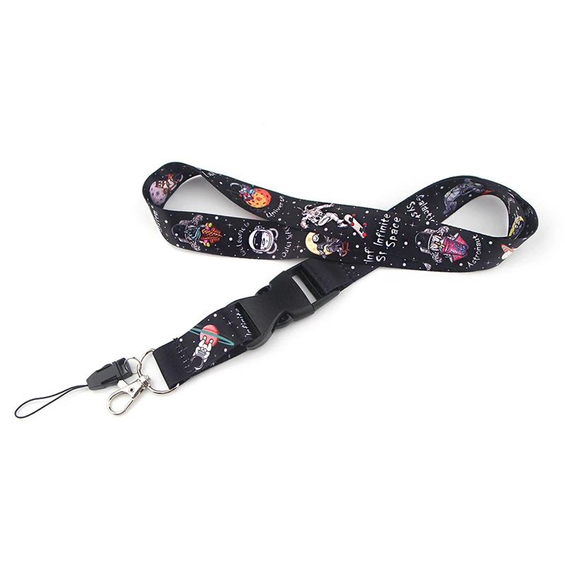 Cosmic Adventure Key Lanyard & ID Holder Accessories