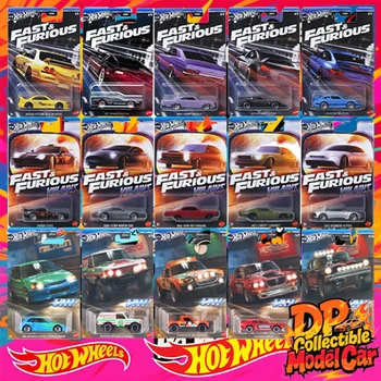 Mattel 1:64 Scale Hot Wheels Silver Series Villains Fast & Furious Speed Graphics Die-Cast Cars Toy