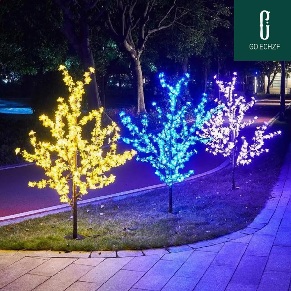 

Outdoor Waterproof Artificial 1.5M LED Cherry Blossom Tree Lamp 480LEDs Christmas Tree Light For Home Festival Decoration