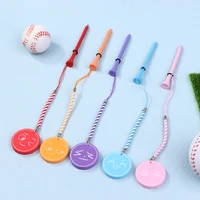 Magnetic EVA Foam Printing Golf Ball Holder Tees Golf 83mm Tees Multi-color Golf Wood Tees With Anti-loss Rope Golf Gift 1