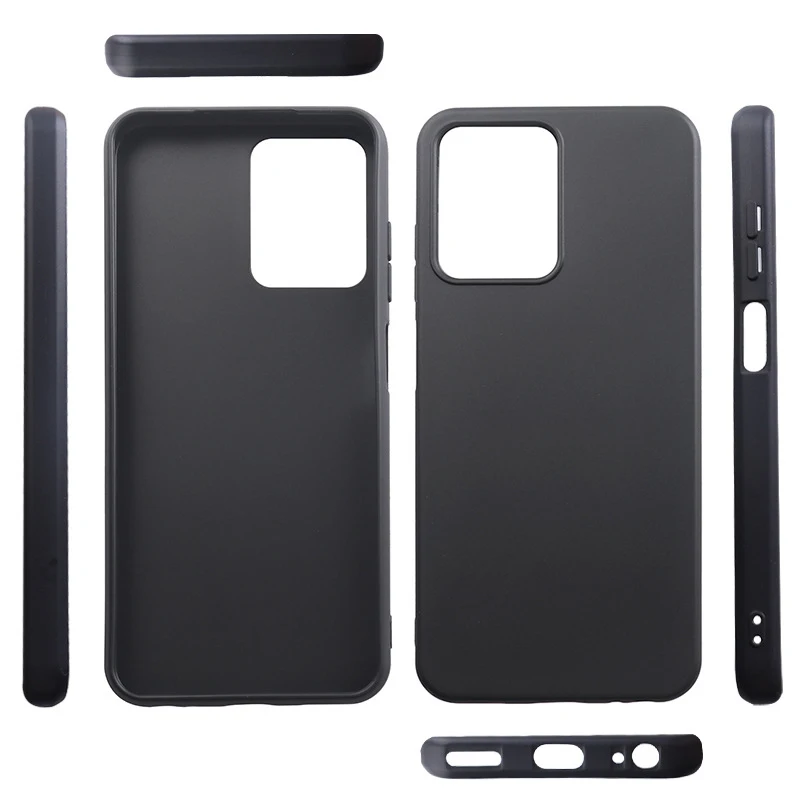 Case for Oukitel C35 Cover for Oukitel C36 Funda 6.56 Inch Soft Black TPU Mobile Phone Coque 4