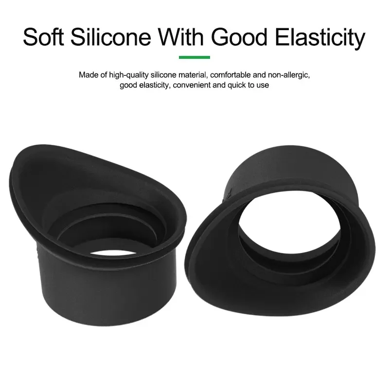 Eye Protector Cups RELIFE M-26 Microscope 3D Goggles Rubber Eyepiece Cover Guards silicone Eyecup most stereo microscopes Strong shading effect