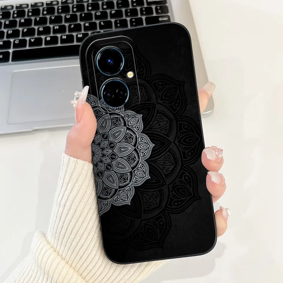 Fashion Pattern Soft Silicone Shockproof Bumper Phone Case Cover
