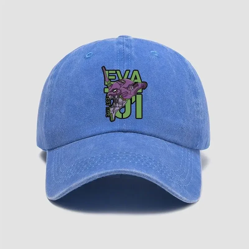 Neon Genesis Evangelion Cartoon-Inspired Baseball Hat - Festival Gift Edition