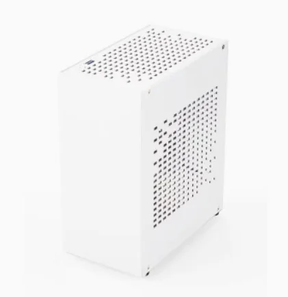 A07 tamamen alüminyum ITX mini oyun kasası 4.3L tek fanlı grafik kartı küçük 1U güç kaynağı 36MM fan