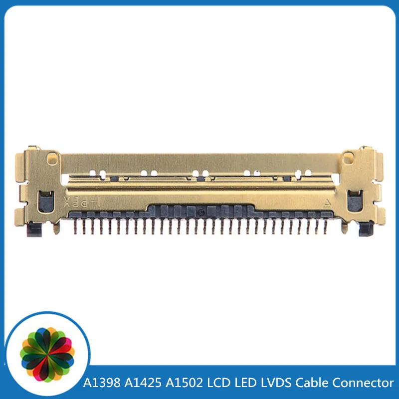 

Sale New A1398 A1425 A1502 2012-2015 Year Connector LCD LED LVDS Cable Connector 30 pin For Macbook Pro Retina 13" 15"