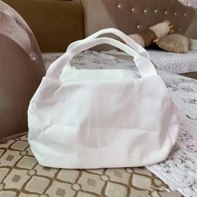 Hello Kitty Tote Bag Shopping Bag Gym Bag Cat Lunch Bag White – jellykawaii