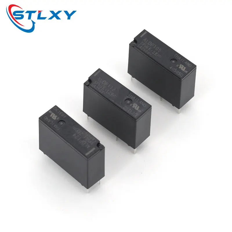 2PCS 5A Relay ALDP105 ALDP112 ALDP124 ALDP112 5V 12V 24V 5A 250V 4PIN a group of normally open ALD112 12V 3A