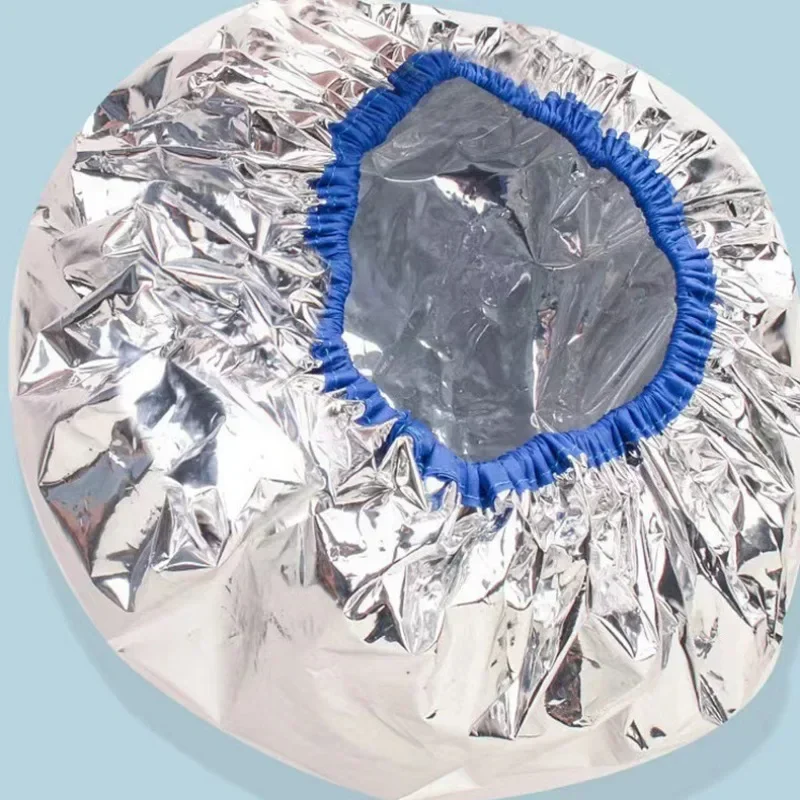 Self-heating Tin Foil Hair Mask Cap 1pcs Portable