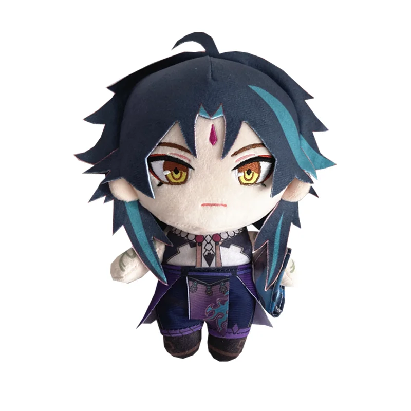 

20 см, Genshin Impact Xiao, плюшевые куклы с одеждой, мягкие Аксессуары для косплея, подарок