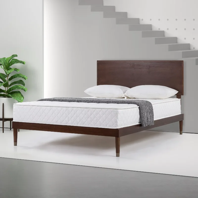

Zinus 8" Quilted Hybrid of Comfort Foam and Pocket Spring Mattress, Queen bedroom furniture matress