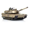 Heng Long 1/16 7.0 M1A2 Abrams Plastic RC Tank 3918 W/ 360°Turret Barrel Recoil TH17791-SMT4 3