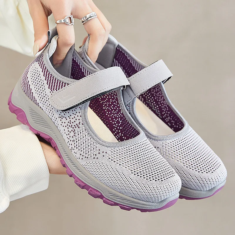 2023 Women's Spring New Type Walking Shoes Comfortable and Breathable