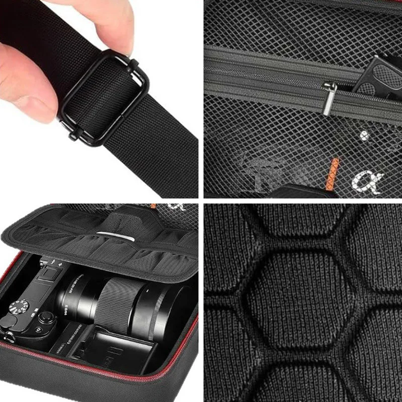 Sac étanche pour gimbal caméra, protection antichoc, noir