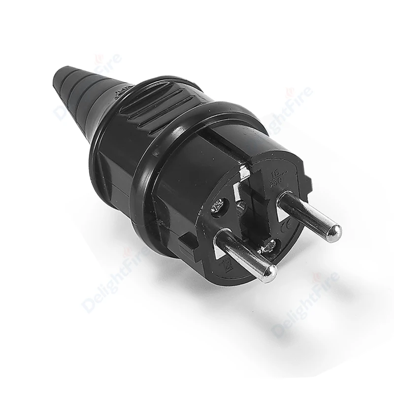 Extensión Blanca Bivolt Force Line De 3 Enchufes Y 3 Metros