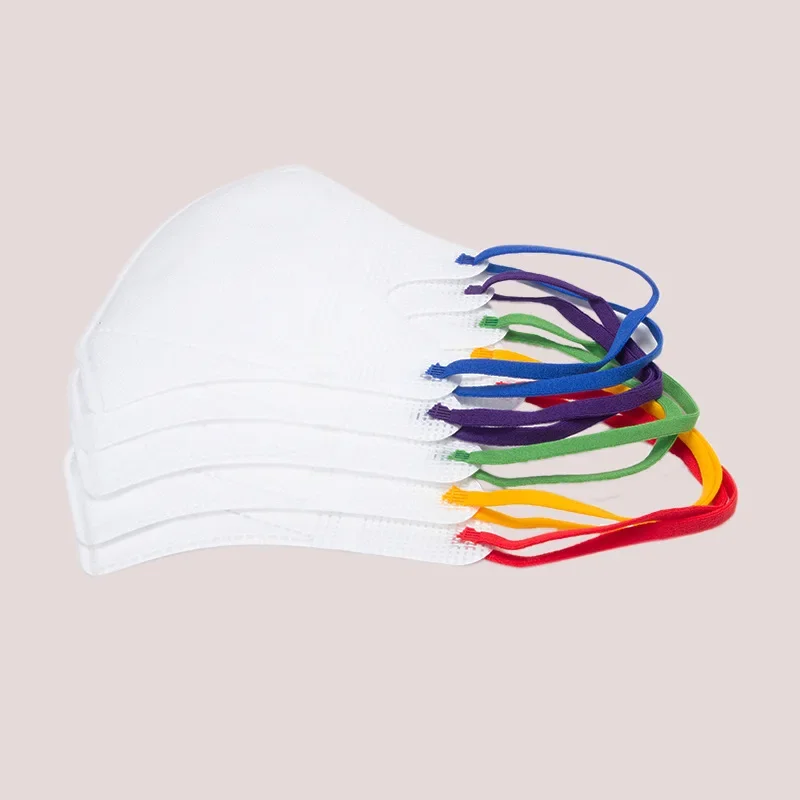 3D Stereo Mask 3D Adult Model Personal Care Products Filter Non-woven Fabric Soft 5 Pcs Quantity5 Anti-dust 5 Color Bags