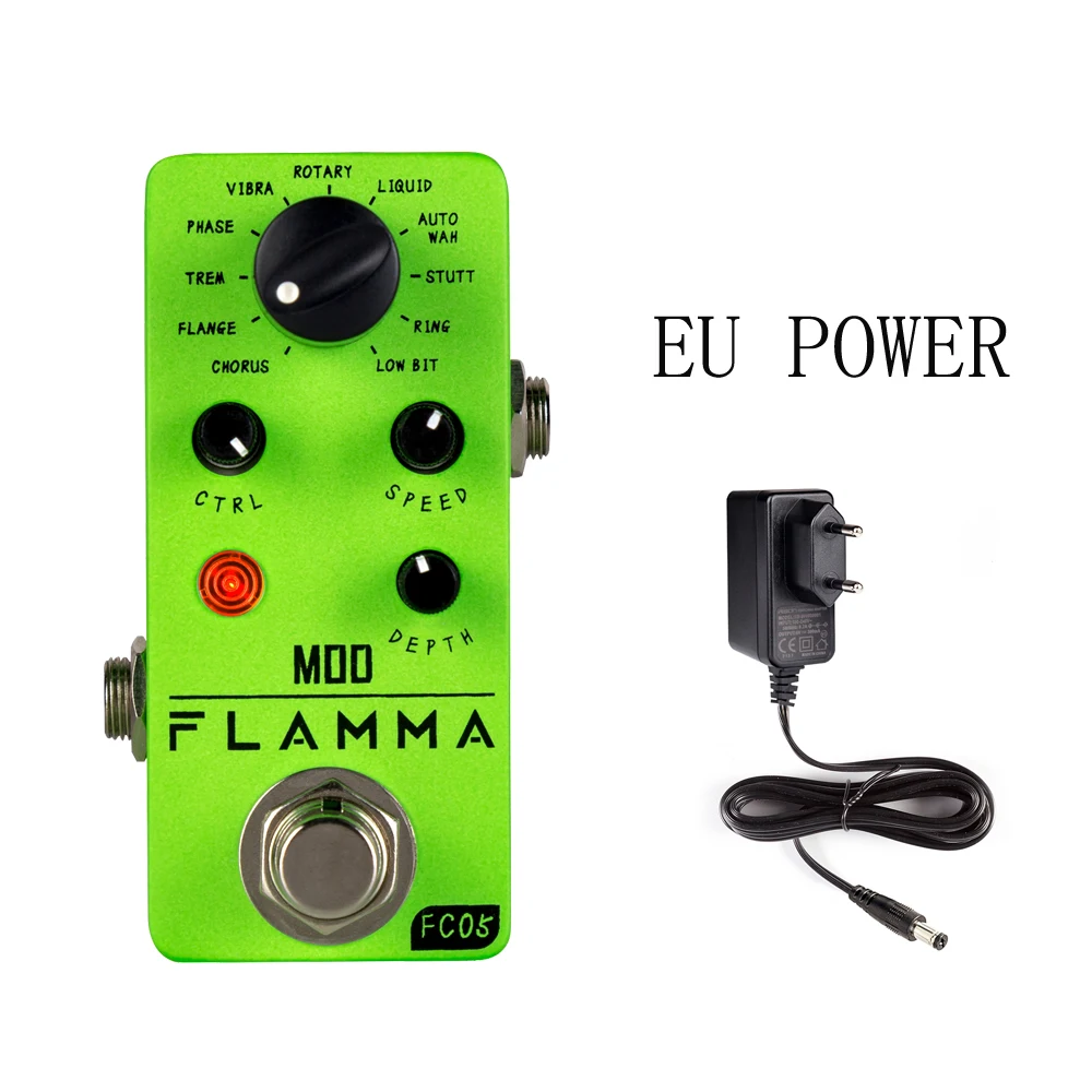 Flamma Fc05 Modulation Multi Effects Pedal Mod Guitar Pedal 11 Modes