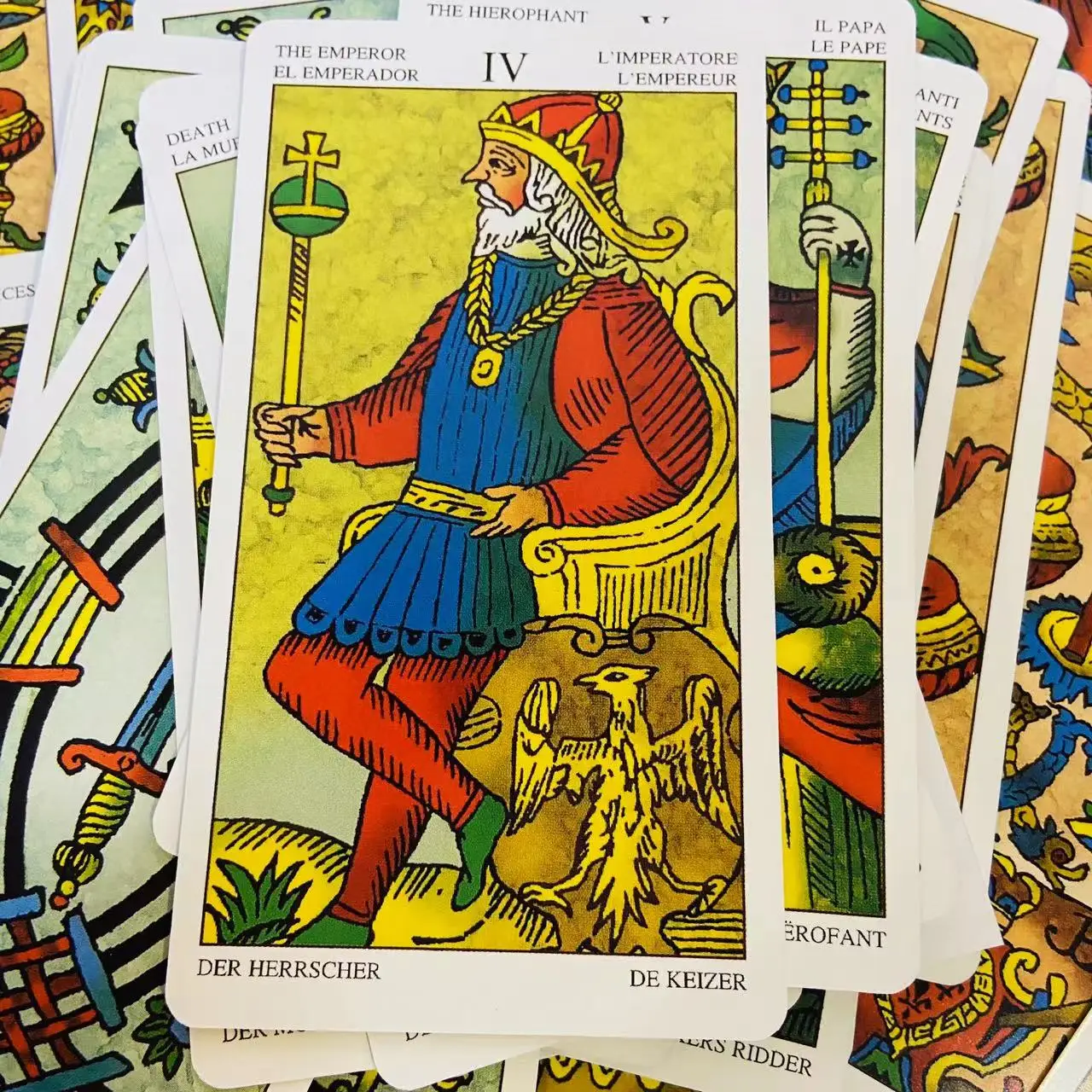 Universal Tarot of Marseille Tarot Deck 78 Cards English