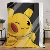 Pokemones Thick Blankets for Winter Blanket King Size Home Interior Knitted Plaid Microfiber Bedding Bed Throw Beach Towel Knee 3