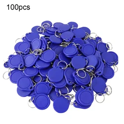 RFID Proximity IC Smart Card Key Fobs for Access Control Systems - Multiple Pack Options (100pcs)