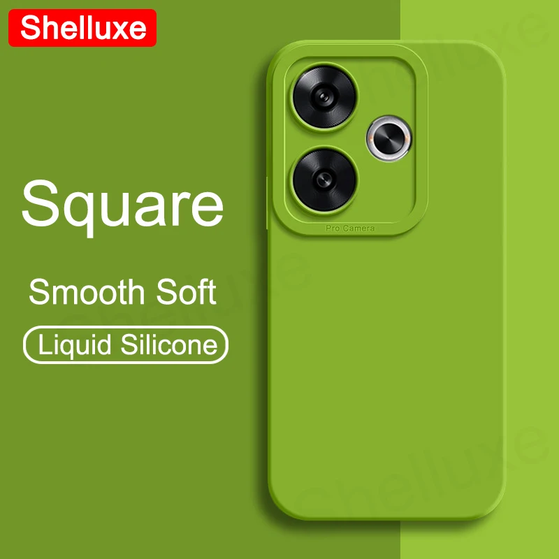 Premium Silicon Soft Cover - Shelluxe Square Series