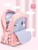 With Rabbit Pendant For Girls Orthopaedics Kids Backpack Kawaii Waterproof School bag Primary Bow Knot Schoolbag mochilas BOOK 5