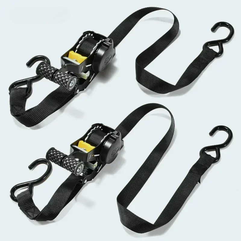 Retractable Auto Ratchet Strap Automatic Shrink Bundle Tape Retractable Belts For Motorcycles Convenience Luggage Straps