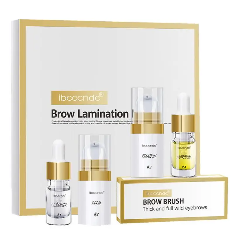 

Brow Lamination Kit DIY Eyebrow Lift Kit Professional Lift For Fuller Brow Look Long Lasting Home DIY Use Easy For Beginners
