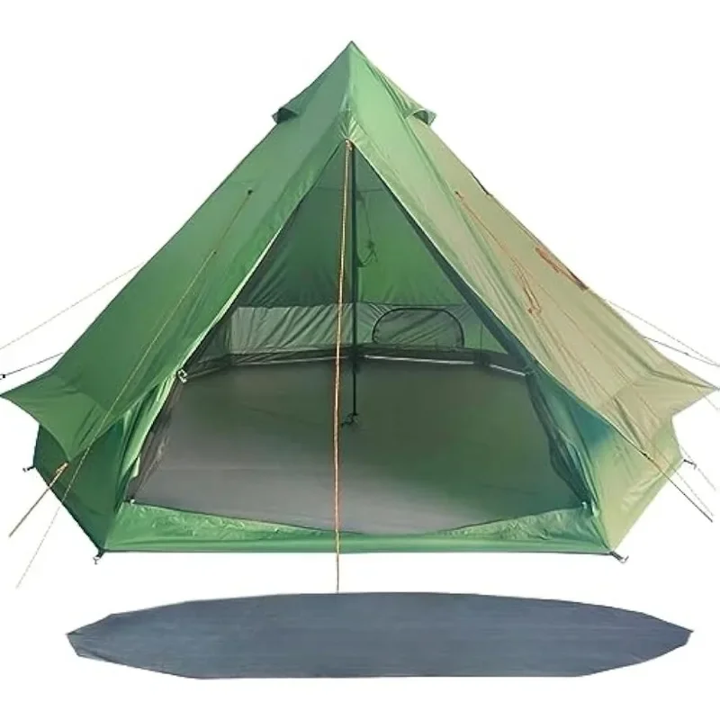 

B1 4-6 Person Lightweight Yurt Tent UPF50+ Glamping Tent with Goundsheet Tarp