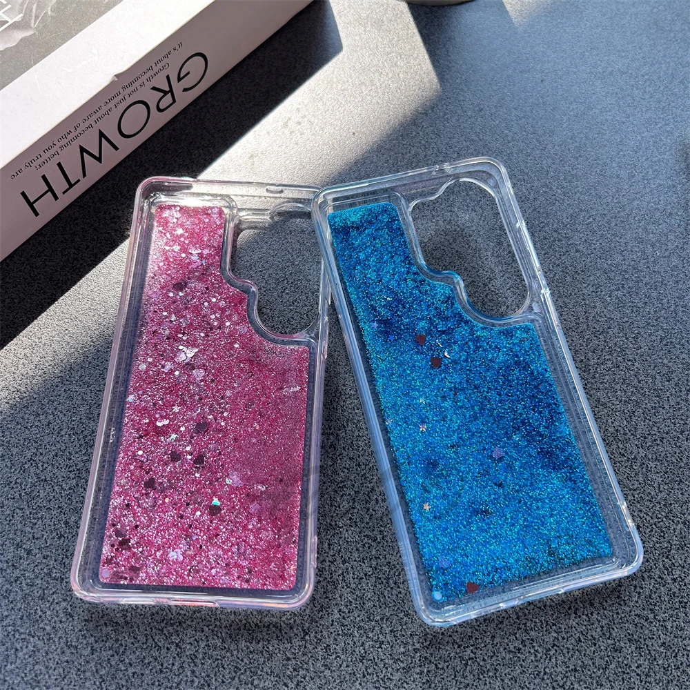 Floating Glitter Liquid Bling Phone Case - Quicksand Dynamic Design