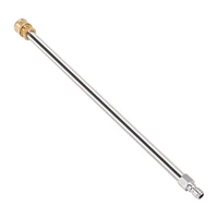 Pressure Washer Extension Rod 17-Inch Stainless Steel 1/4 Inch Quick-Connect Electric Washer Nozzle 1