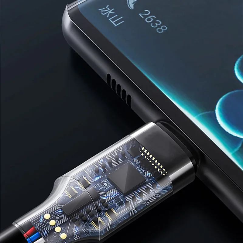 듀얼 타입 C 고속 충전 케이블 120W, USB C to C 브레이디드 코드 (맥북, 아이패드, 삼성, 아이폰 15, 16 호환), 고속 데이터 동기화