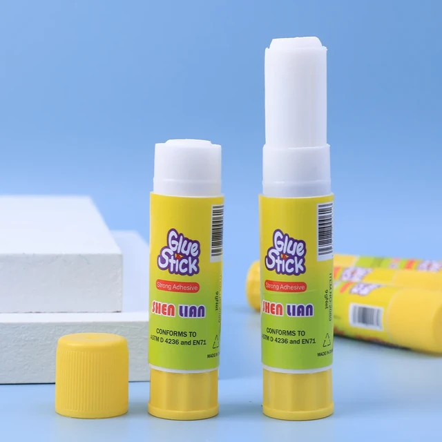 1/5PCS High Viscosity Solid Glue Stick Safety Adhesive Home Office Glue  Sticks For DIY Art Paper Card Photo Stationery - AliExpress