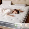 8 Inch Full Mattresses,Hybrid Full Size Mattress in a Box,Gel Memory Foam Medium Firm Grey Mattress,Quality Comfort and Adaptive 4