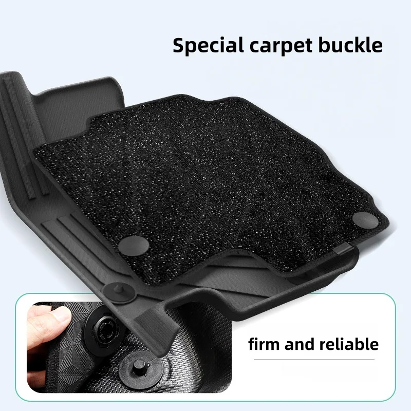 메르세데스 벤츠 GLE 2026 TPE 3D 플로어 매트 카고 라이너 트렁크 패드 GLE 350용 풋 매트 블랭킷 풋 매트 좌핸들용